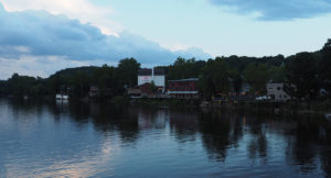 Delaware River in Evening - New Hope, PA